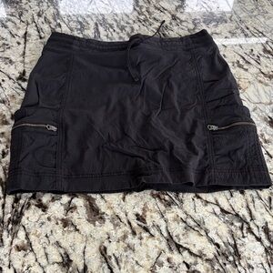 Athleta Black Active Skort with Side Pockets